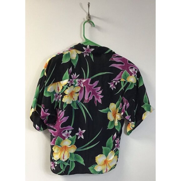 Vintage/Retro Stoplight of California Crop Shirt Size Medium Blouse Top 💚 - Picture 2 of 4